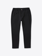 AO Jogger Pant 2.0 | Black Straight-Leg Versaknit®