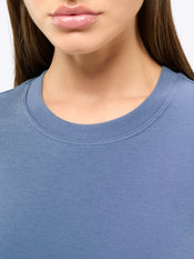 Tomboy Tee Cropped | Atlantic Slim-Fit Tomboy-Cotton™