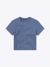 Tomboy Tee Cropped | Atlantic Slim-Fit Tomboy-Cotton™
