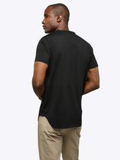 AO Elongated Tee | Black Signature-fit PYCA Pro®