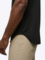 AO Elongated Tee | Black Signature-fit PYCA Pro®