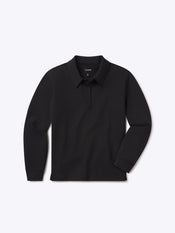 Hyperloop Rugby Polo | Black Signature-Fit