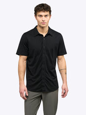 AO Button Up | Black Signature-Fit PYCA Pro®
