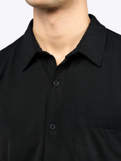 AO Button Up | Black Signature-Fit PYCA Pro®