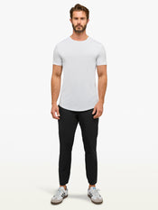 AO Jogger | Black Slim-fit Versaknit®