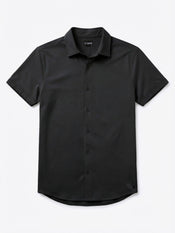 AO Button Up | Black Signature-Fit PYCA Pro®