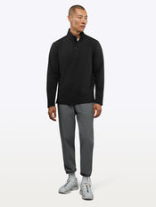 Crossover Fleece Q-Zip | Black Signature-Fit