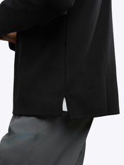 Crossover Fleece Q-Zip | Black Signature-Fit