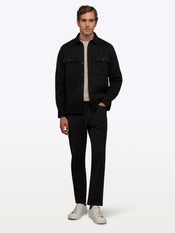 District Heavyweight Overshirt | Black Classic-Fit