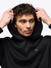 Divine Fleece Hoodie | Black Classic-fit