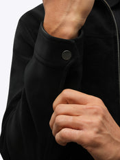 Grand Harrington Jacket | Black Classic-Fit