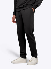 Hyperloop Straight-Leg Sweatpant | Black Slim-fit
