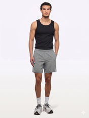Essential Fitted Rib Tank 3 Pack | Black Form-Fitting