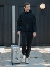 Traverse Textured Jacket | Black
