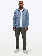 Hyperloop Overshirt | Cadet Blue Signature-Fit