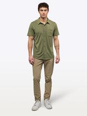 AO Button Up | Capers Signature-Fit PYCA Pro®