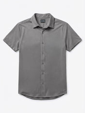 AO Button Up | Charcoal Signature-Fit PYCA Pro®