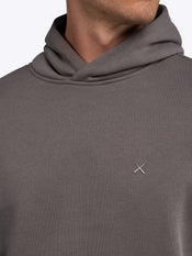 Divine Fleece Hoodie | Charcoal Classic-fit