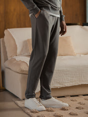 Hyperloop Straight-Leg Sweatpant | Charcoal Slim-fit