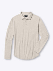 AO Long Sleeve Polo | Clay Signature-Fit PYCA Pro®
