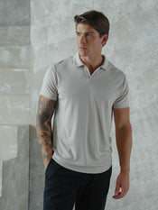 SoHo Ribbed Polo | Vapor Signature-Fit