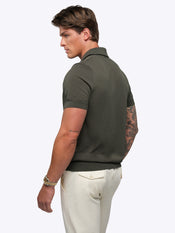 Riviera Knit Polo | Cypress Signature-Fit