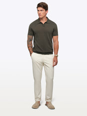 Riviera Knit Polo | Cypress Signature-Fit