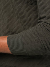 Riviera Knit Long Sleeve Texture Tee | Cypress Signature-Fit