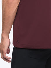 AO Forever Tee | Deep Cranberry Classic-Fit PYCA Pro®