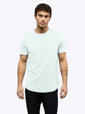 AO Henley Curve-Hem | Diaphonous Signature-Fit PYCA Pro®