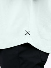AO Henley Curve-Hem | Diaphonous Signature-Fit PYCA Pro®