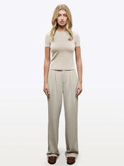 Tomboy Tee | Clay Slim-fit Tomboy-Cotton™
