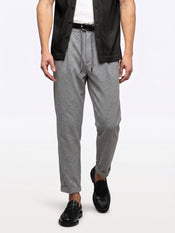 SoHo Trouser | Heather Charcoal Classic-fit