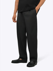 SoHo Pleated Trouser Relaxed-Fit | Heather Charcoal Woven