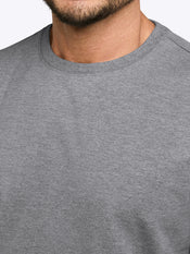 Hyperloop Pullover Split-Hem | Heather Grey Signature-fit