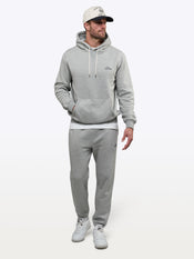 Sport Club Hoodie | Heather Grey Classic-Fit