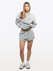 Sport Club Sweatshort | Heather Grey Classic-Fit
