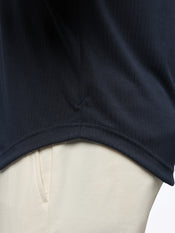 SoHo Ribbed Polo | Pacific Blue Signature-Fit