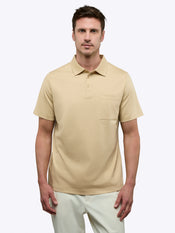 Soho Interlock Polo | Linen Classic-fit