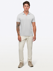 SoHo Ribbed Polo | Vapor Signature-Fit