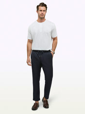 SoHo Trouser | Marine Navy Classic-fit