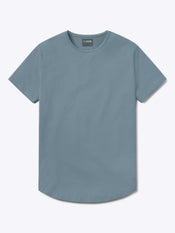 AO Curve-Hem Tee | Naples Blue Signature-Fit PYCA Pro®