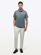 Soho Interlock Polo | Naples Blue Classic-fit