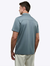 Soho Interlock Polo | Naples Blue Classic-fit