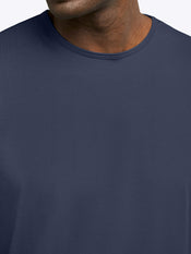 AO Curve-Hem Tee | Pacific Blue Signature-fit PYCA Pro®