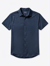 AO Button Up | Pacific Blue Signature-Fit PYCA Pro®