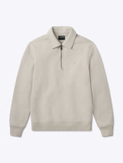 Divine Fleece Q-Zip | Parchment Classic-fit