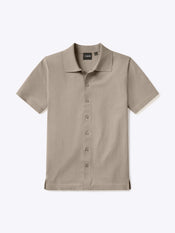 Riviera Knit Button Up | Pure Cashmere Signature-Fit