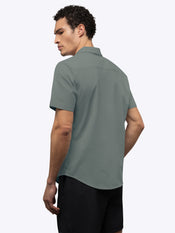 Crossover Button Up | Sage Signature Fit