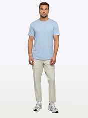 AO Curve-Hem Tee | Sky Signature-fit PYCA Pro®